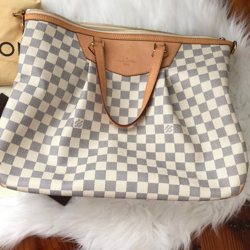 Louis Vuitton Siracusa GM Damier azur